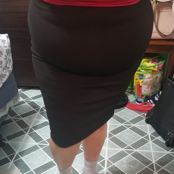 Dresses & Skirts - Black pencil skirt